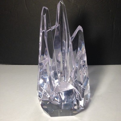 VTg Ice Palace Sevres France Cristal Rush Doughtry Sculpture Crystal Circ 1980 s