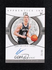 2019-20 Panini National Treasures Apprentice Ink 25/99 Luka Samanic Auto 01wi