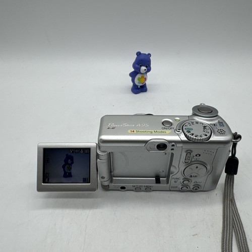 Canon PowerShot A95 5 MP Digital Camera 3x Optical Zoom W/ Flash Card - Tested! - Picture 2 of 12