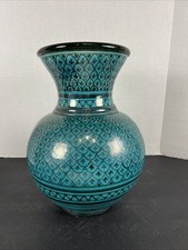 Antique Moroccan Ahmed Serghini Safi Pot Vase...