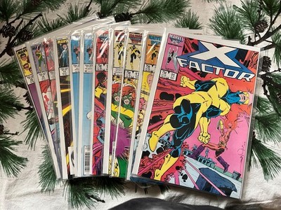 Marvel: X-Factor #11-19 complete  with 2 NS extras 1986-87  F/VF