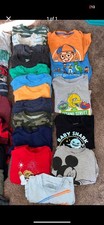 Boys size 5T T Shirts sold as a lot sesame street mickey mouse blippi toy story