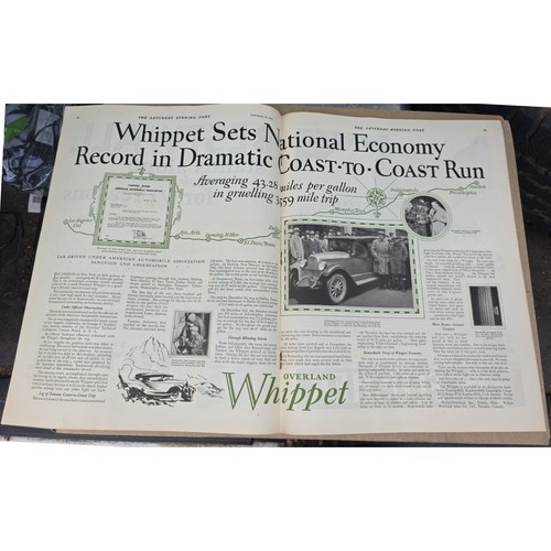 Whippet Sets National Economy Record Coast to Coast Vintage 1927 Magazine Ad