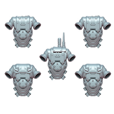 Space Warrior Backpacks A | Tyrant Hunters | Ratman Forge | Sci-Fi Grimdark Cust