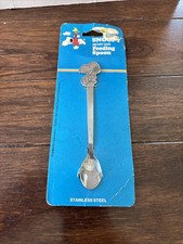 Vintage Danara Peanuts Snoopy Woodstock Stainless Steel Childs Spoon Korea