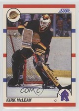 1990-91 Score 100 Hottest Players and Rising Stars Kirk McLean #46 0q3