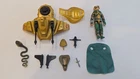 Gi Joe Serpentor & Air Chariot 1986 Vintage 100% Complete