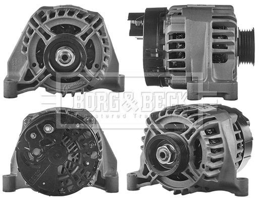 BORG & BECK BBA2610 Alternator Fits Fiat 500 500 / 595 / 695 500 C Bravo Ford Ka