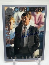 2000 Fleer #99CC Coach's Corner Dan Reeves NFL Football SIGNED Denver Broncos