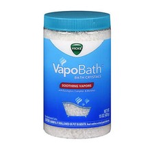 Vapobath Bath Crystals Non-Medicated Salts 15 Oz By Vicks