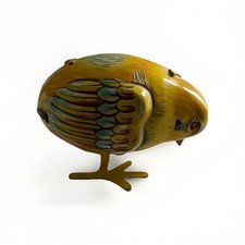 Vintage Made In Germany Wind-Up Tin Pecking Chicken/Chick No Key-Not Tested