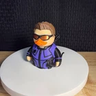 Hawkeye Duck, Marvel, ONE OF A KIND, 3D Printed, Ducks, Ducking, DuckDuckJeep