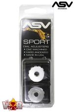 ASV Inventions Dial Adjusters Silver