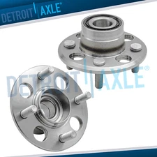 Set of (2) Rear Wheel Hub and Bearing Assembly for Honda Civic CRX Acura EL