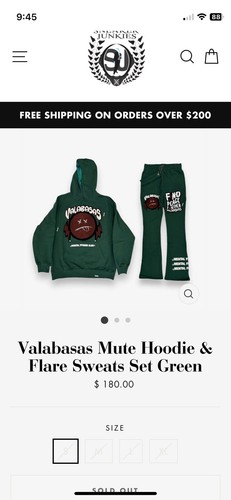 Valabasas Youth Hoodie Size 18 - Picture 8 of 8