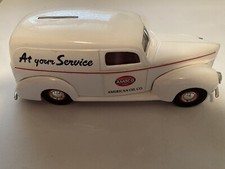 1940 White Ford AMOCO Panel Van Bank NOS