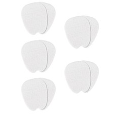 5 Pairs Multipurpose Felt Forefoot Pads High Heel Inserts Foot Cushions White 