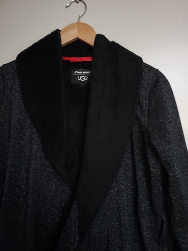Ugg Star Wars Bata Negra Chaqueta Plata Brillo - Imagen 13 de 13