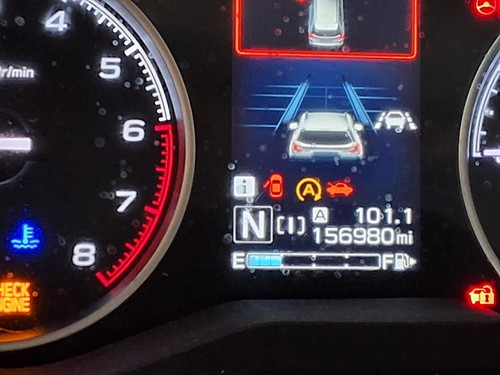 Used Speedometer Gauge fits: 2019 Subaru Forester cluster US market MPH pre-cras - 第 2/3 張圖片