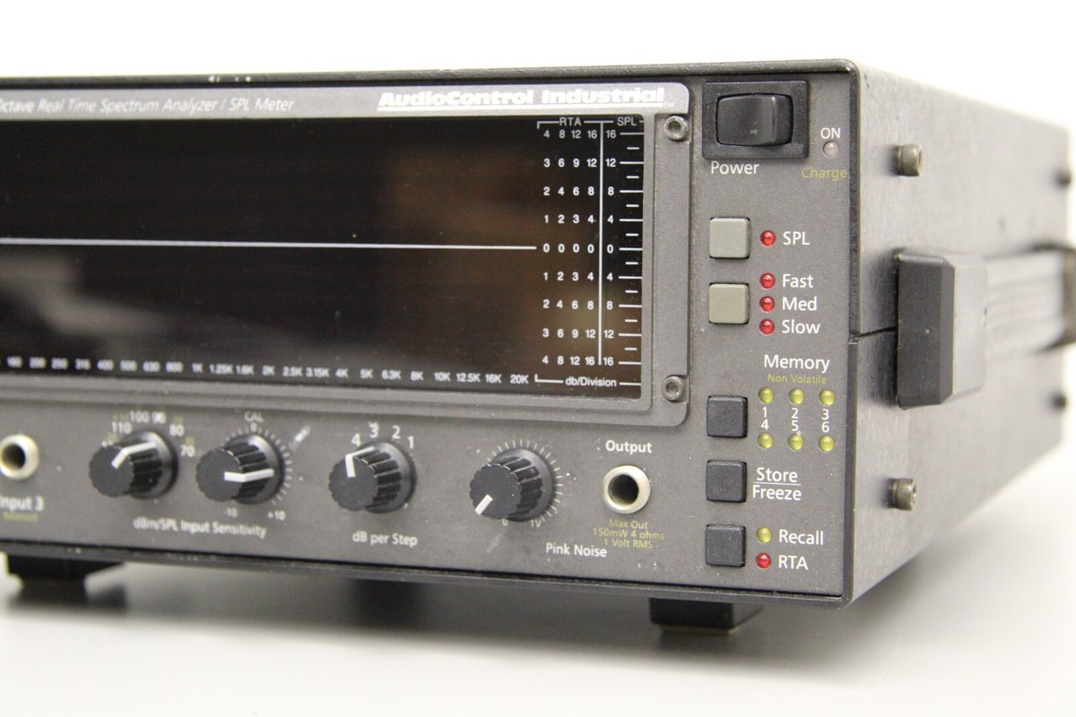 バウンサー Audio Control Industries SA-3051 Real Time Spectrum Analyzer | eBay