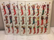 CHRISTMAS CARDS New w/Envelopes LOT 4 "MERRY CHRISTMAS..wishing you..."