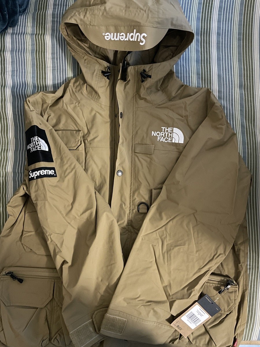 NWT Supreme The North Face Antique Bronze Tan Cargo Jacket NWT Supreme The North Face Antique Bronze Tan Cargo Jacket
