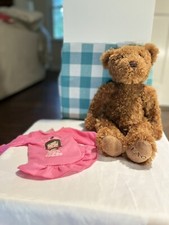 Fao Schwarz Brown Bear With Pink Pajamas 15inch