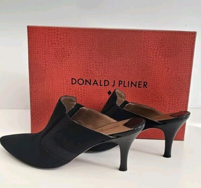 Womens Black Donald pliner High Heel Shoes Size M