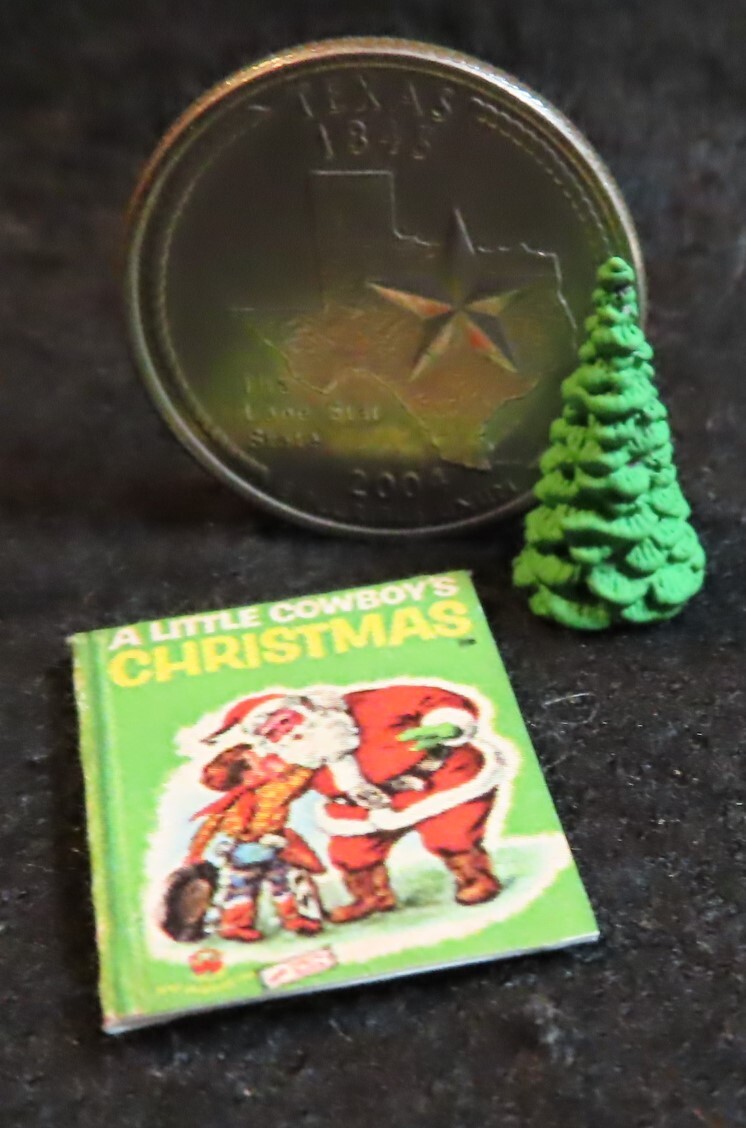 Book 1950s Cowboys Christmas Western Vintage Children's & Tree 1