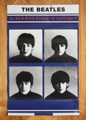 9090 The Beatles A Hard Day's Night Authentic Licensed 2004 Poster