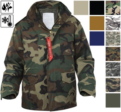 Tactical M65 Coat Uniform Army Camo | eBay