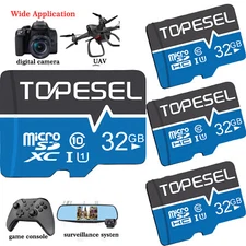 32GB Micro SD Card Memory Card TF Card High Speed Fast Flash For Camera 4 Pack