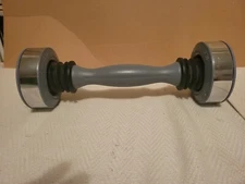Shake Weight 5 Lb Toning Fitness Training Dumbbell Gray/Black - Used - Free Ship