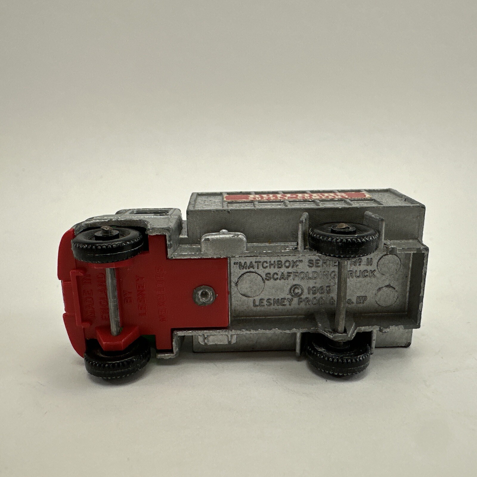 Lesney Matchbox Model Die Cast Mercedes Scaffolding Truck Series 11 1969 England