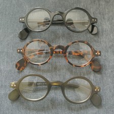 Vintage Round Reading Glasses Full Rim Readers Retro 100 150 125 150 175 5