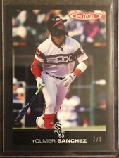 2019 Topps Total #132B Yolmer Sanchez Chicago White Sox 2/5