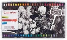 Conte Carres Crayons - 48 Assorted Colours