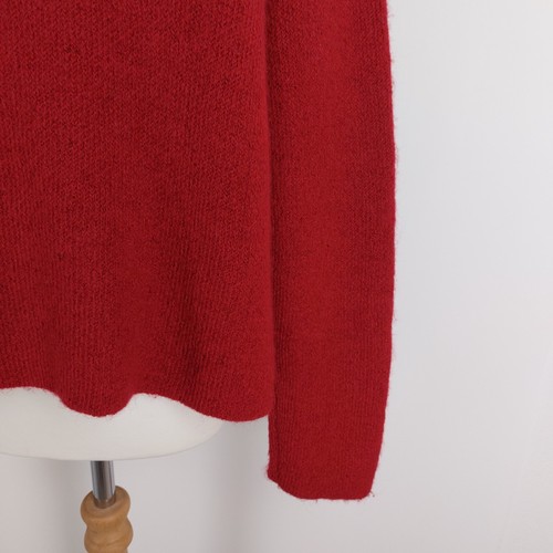 Giacca cardigan Adrienne Vittadini taglia XL (veste 16) rosso 25% lana stile avvolgente - Foto 11 di 11