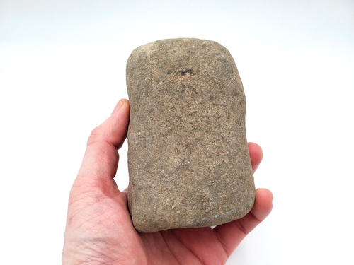 Authentic Prehistoric Pestle or Maul Hammerstone Native American Stone Artifact