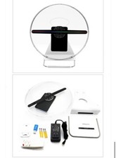 30cm Desktop Holographic Display led fan projector 3D