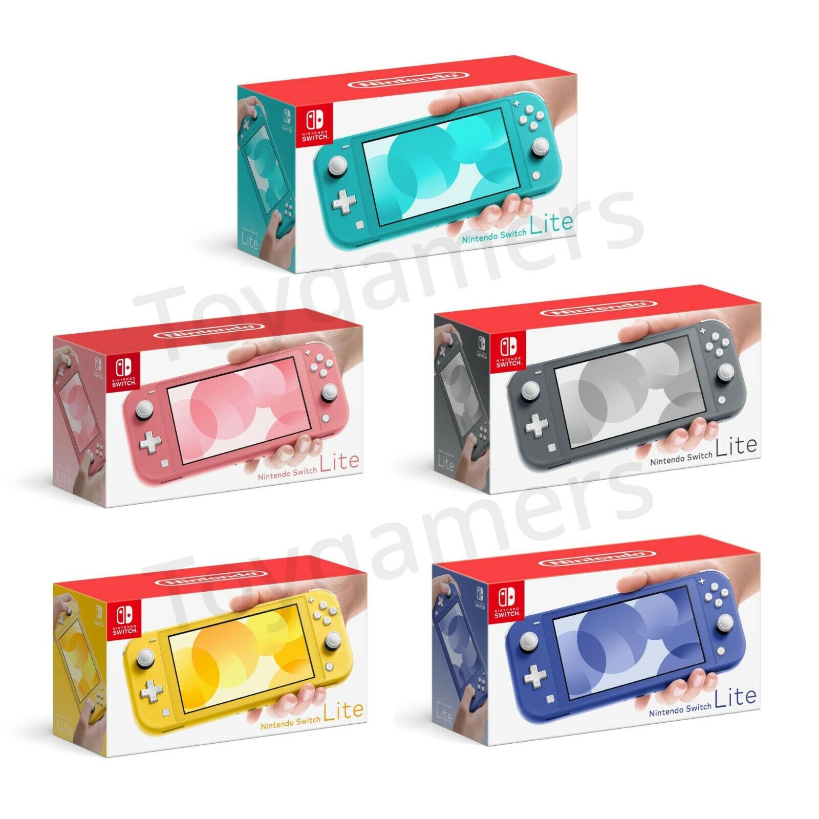 5台【新品未開封・送料込・納品書付】Nintendo Switch Lite