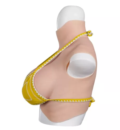 Realistic Fake Chest Enhancer Silicone Breast Forms for Cosplay - Picture 18 of 24