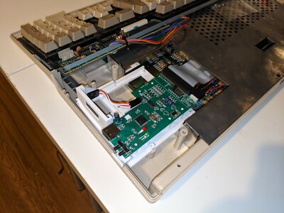 Amiga 600 Gotek Floppy Drive Emulator, Base, OLED, Flash Floppy