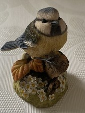 Vintage Arden Sculptures Bluetit Bird 401 Figure Ornament Collectible
