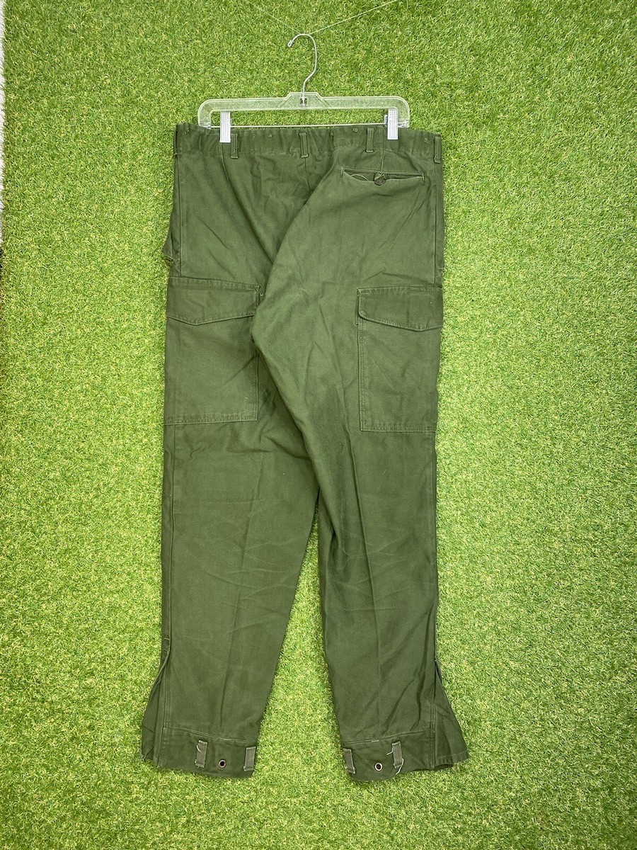 Genuine Swedish Army Pants M70 Combat Trousers Mens Size 36