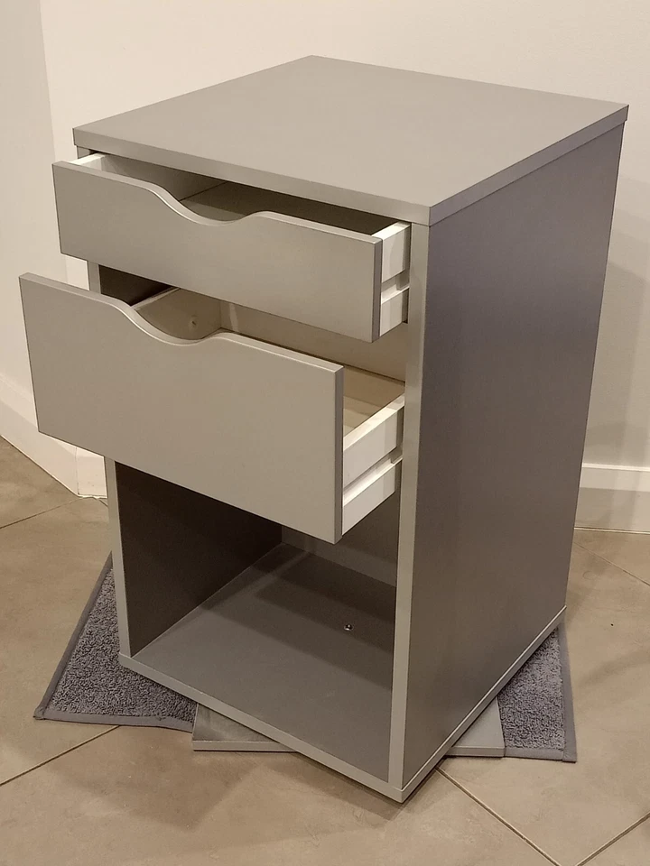 IKEA Swivelling Office Drawers, with magazine cubbies - image 3 of 4