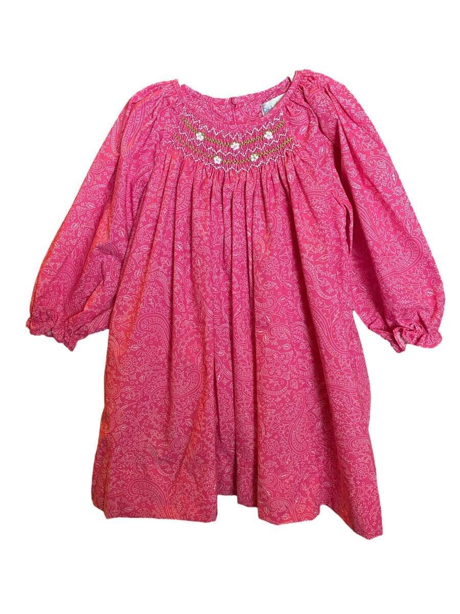 Petit Ami Pink Paisley Print Smocked Dress Set 2T 3T 4T | eBay Petit Ami Pink Paisley Print Smocked Dress Set 2T 3T 4T | eBay