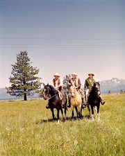 Bonanza Lorne Greene Dan Blocker Michael Landon Ponderosa Large 24x36 Poster