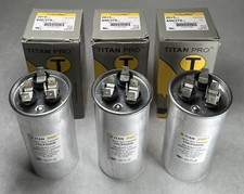 NEW Lot of 3 Titan Pro TRCFD205 Motor Run Capacitor, 440/370 VAC 20 5 MFD