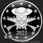 Silver Shield 1776 AR-15 - 1oz .999 Silver round Proof #4 in the "1776" Series